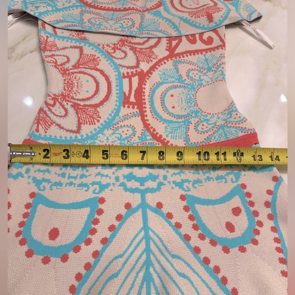 NEW Foxiedox Winnie off shoulder mini dress multi color - Picture 12 of 15